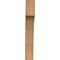 Ekena Millwork 4"W x 16"D x 28"H Westlake Rough Sawn Knee Brace, Western Red Cedar BRC04X16X28WTL00RWR - alternate 4